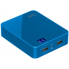 Portable Kit Premium accumulator of 12000 mAh Blue