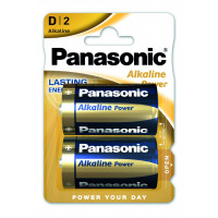 Panasonic Alkaline Power D battery of 2 pieces (LR20REB/2BP)