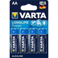 VARTA LONGLIFE POWER AA BLI 4 ALKALINE battery