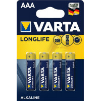 Varta Longlife AAA Alkaline battery of 4 pieces (04103101414)