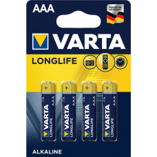 Батарейка Varta Longlife AAA Alkaline 4 шт. (04103101414)