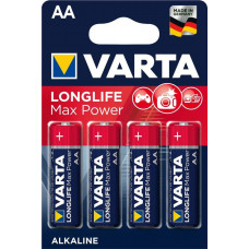 Батарейка VARTA LONGLIFE MAX POWER AA BLI 4 ALKALINE