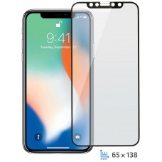 Glass 2E iPhone X 2.5D black color border