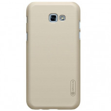 Чехол NILLKIN для Galaxy A3 (2017) A320 Super Frosted Shield Gold