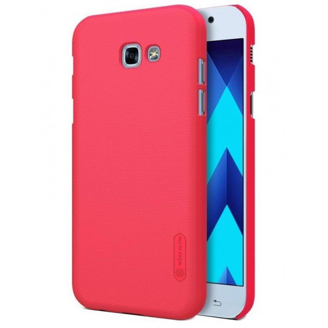 Чехол NILLKIN для Galaxy A8 2018 (A530) Frosted Shield Red