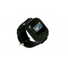 Childrens watch phones with the GPS GOGPS ME K11 tracker black (K11BK)