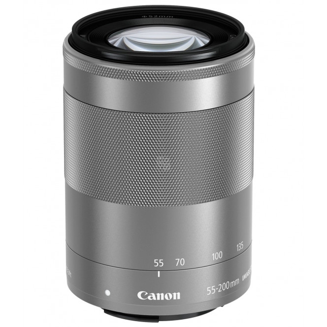 Lens Canon EF-M 55-200 4.5-6.3 IS STM Silver (1122C005)