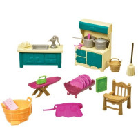 Game Kitchenette set Lil Woodzeez and subsidiary (6125Z)