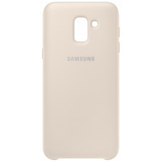 Cover of Samsung for Galaxy J6 (J600) Dual Layer Cover Gold