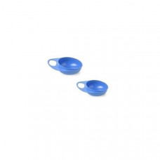 Plate for feeding of Nuvita Easy Eating of deep 2 pieces. Blue (NV8431Blue)