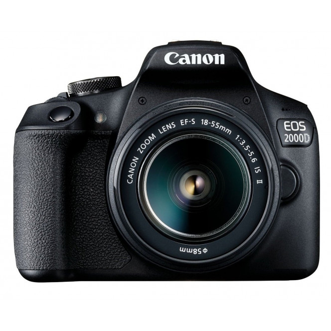 IS II CANON EOS camera 2000D 18-55 + SB130 bag + SD16GB (2728C015) memory card