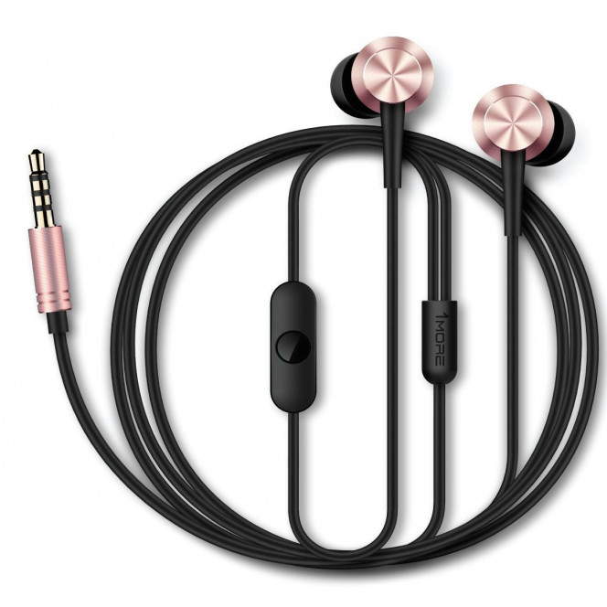 Наушники 1MORE E1009 Piston Fit Mic Pink