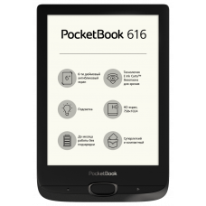 Электронная книга PocketBook 616 Obsidian Black