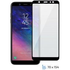 Glass 2E for Galaxy A6 + 2018 (A605) 2.5D Black Border