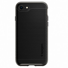 Cover of Spigen for iPhone SE 2020/8/7 Neo Hybrid 2 Gunmetal