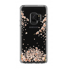 Чехол Spigen для Galaxy S9 (G960) Liquid Crystal Blossom Clear