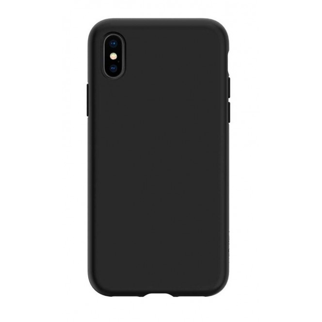 Cover of Spigen for iPhone X Liquid Crystal Matte Black