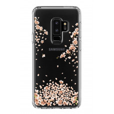 Cover of Spigen for Galaxy S9 + (G965) of Liquid Crystal Blossom Clear