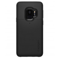 Чехол Spigen для Galaxy S9 (G960) Slim Armor CS Black