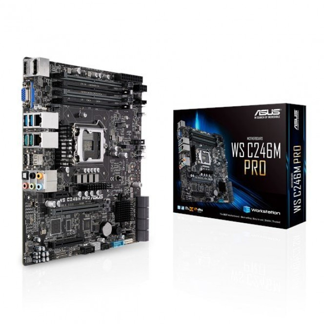 Maternal ASUS WS C246M PRO board