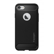 Cover of Spigen for iPhone 8/7 Rugged Armor Black