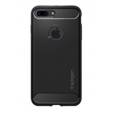 Cover of Spigen for iPhone 8 Plus/7 Plus Rugged Armor Black