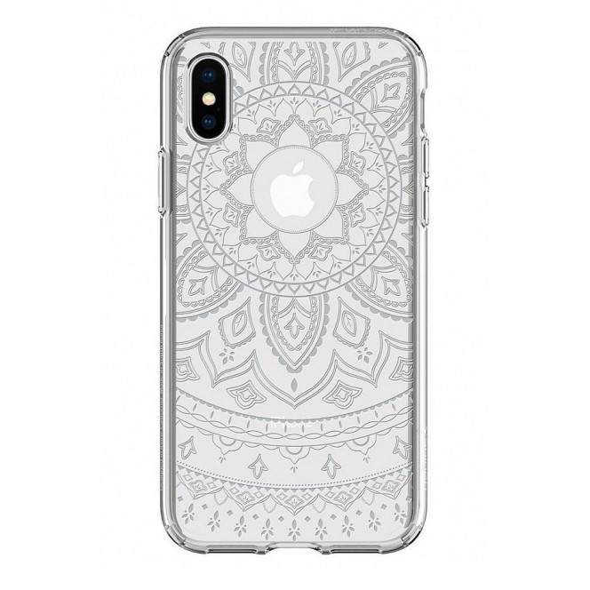 Cover of Spigen for iPhone X Liquid Crystal Shine Crystal Clear