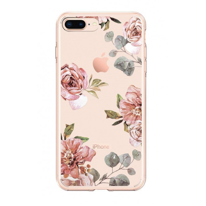 Cover of Spigen for iPhone 8 Plus/7 Plus Liquid Crystal Aquarelle Primrose