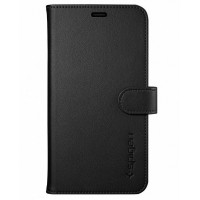 Чехол Spigen для iPhone X Wallet S Black