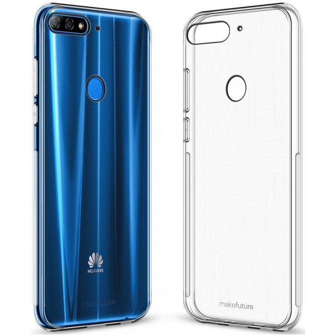 Cover of MakeFuture Air Case (Clear TPU) for Huawei Y7 Prime 2018