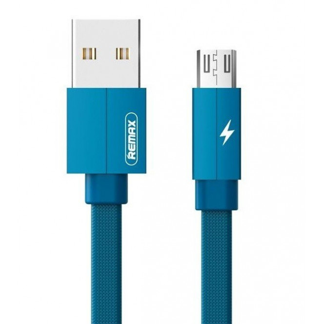 Remax Kerolla microUSB 1m Blue cable