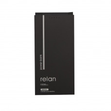 Portable Remax Relan accumulator of 10000 mAh Black