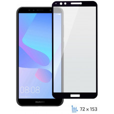 Стекло 2E для Huawei Y7 Prime 2018 2.5D Black Border