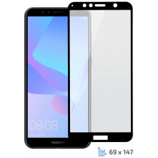 Стекло 2E для Huawei Y6 2018 Black Border