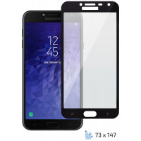 Стекло 2E для Galaxy J4 2018 (J400) 2.5D Black Border