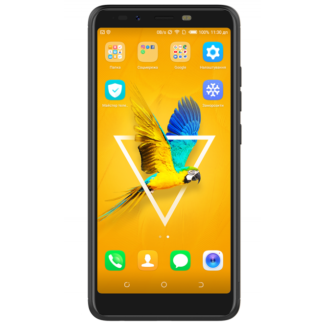 TECNO POP 1s pro smartphone (F4 pro) DS Midnight Black