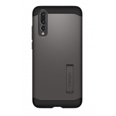 Cover of Spigen for Huawei P20 Pro Case Slim Armor Gunmetal