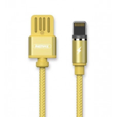 Remax Gravity series Magnetic cable Lightning Data/Charge 1m gold cable