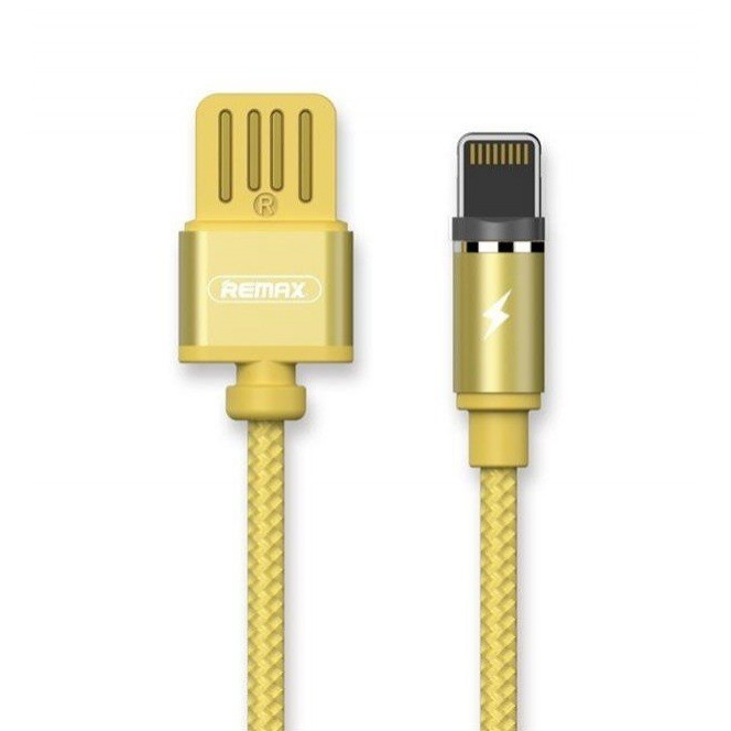 Remax Gravity series Magnetic cable Lightning Data/Charge 1m gold cable