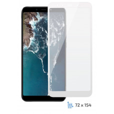 Glass 2E for Xiaomi Mi A2 3D White Border