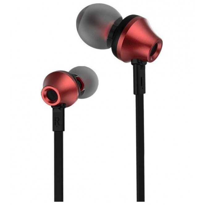 Наушники Remax Earphone RM-610D Mic Red