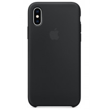 Cover of Silicone Case Apple for iPhone X/Xs Black (MRW72ZM/A)