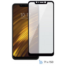 Стекло 2E для Xiaomi Pocophone F1 2.5D Black Border