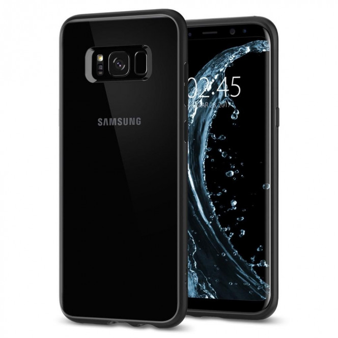 Чехол Spigen для Galaxy S8+ (G955) Ultra Hybrid Midnight Black