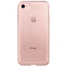 Чехол Spigen для iPhone SE 2020/8/7 Liquid Crystal Glitter Rose Quartz