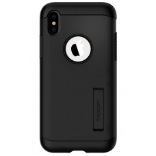 Чехол Spigen для iPhone X/Xs Slim Armor Black