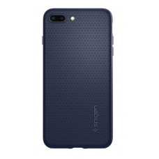 Cover of Spigen for iPhone 8 Plus/7 Plus Liquid Air Midnight Blue