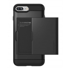 Чехол Spigen для iPhone 8 Plus/7 Plus Slim Armor CS Black