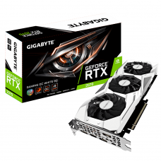 Video card Gigabyte GeForce RTX2070 8GB GDDR6 Gaming OC White (GV-N2070GAM_OC_WHITE-8GC)