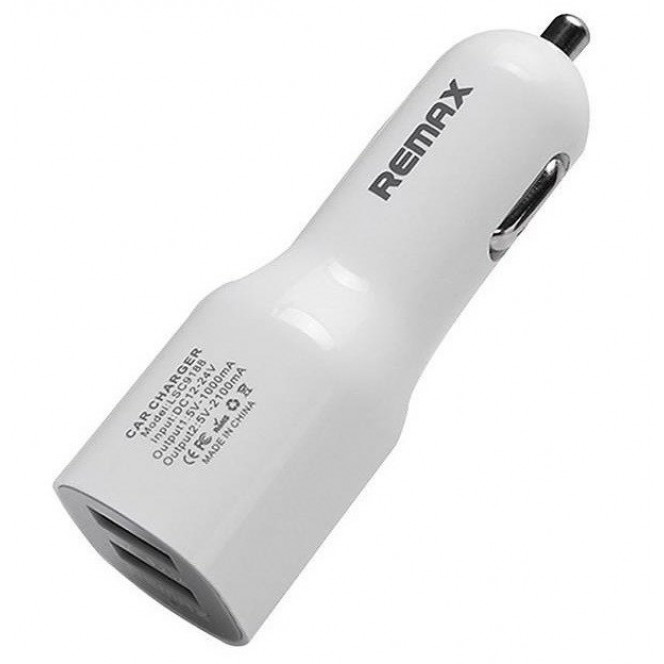 Memory of a car Remax 2.1 A Jane series 2 USB Car Charger